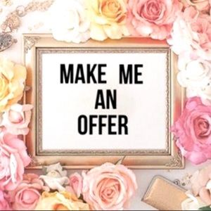 All offers considered!